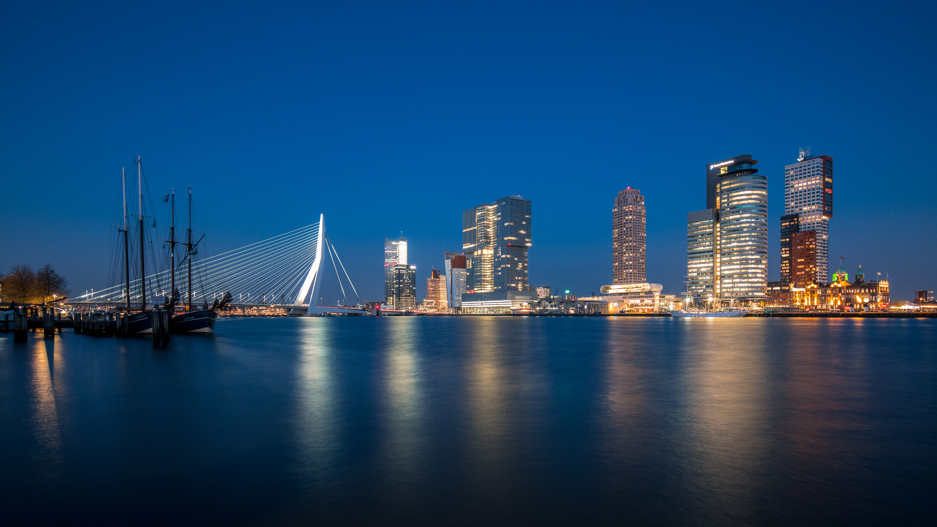 Skyline aan de Maas, Rotterdam
