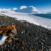 Uitzicht op de Gaffelbreen, Spitsbergen